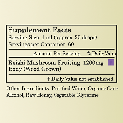 Reishi Mushroom Triple Extract® plus Nano Technology - SubLuna