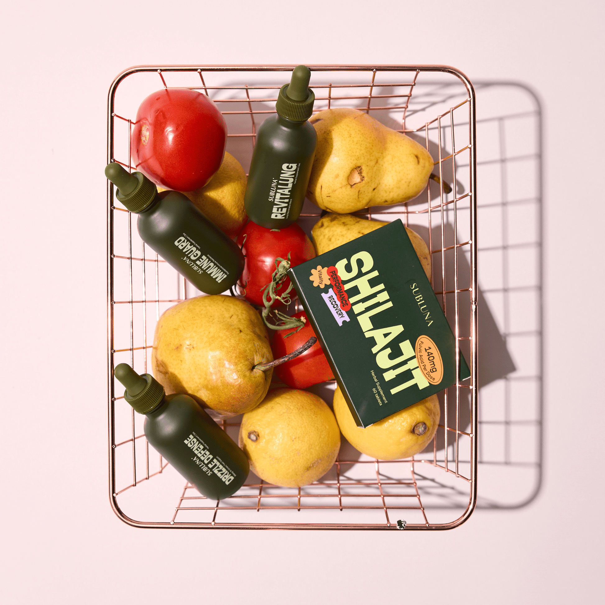 Pure Shilajit Resin Tablets 60ct - SubLuna