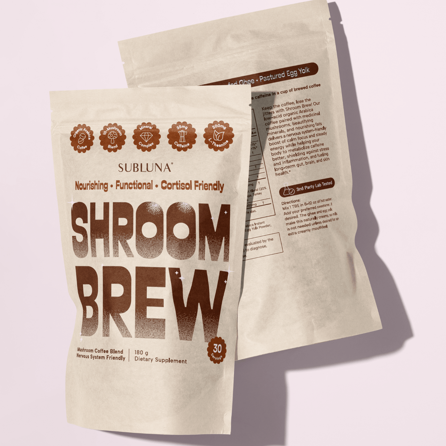 Shroom Brew Mushroom Coffee - SubLuna