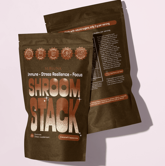 Shroom Stack: Medicinal Mushroom Gummies - SubLuna